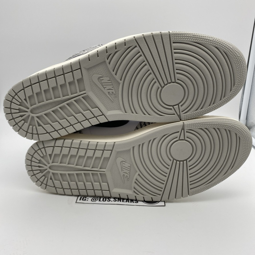 Size 12.5 - Air Jordan 1 Retro OG High White Cement (DZ5485-052) - Picture 7 of 9